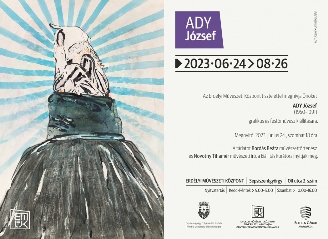 ADY József - grafikus és festőművész kiállításának megnyitója