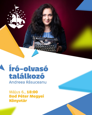 Közönségtalálkozó Andreea Răsuceanu íróval