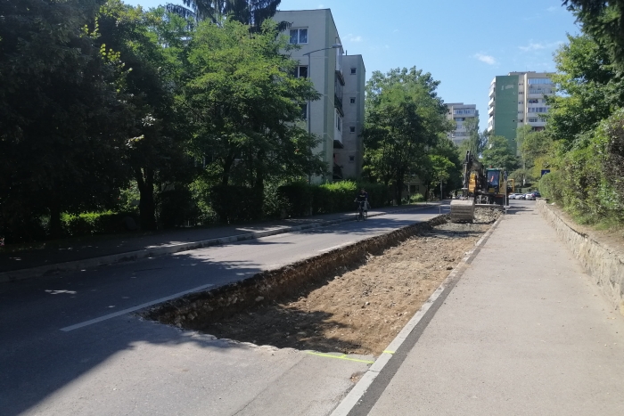  Hamarosan befejeződnek a felújítási Munkálatok a Kós Károly utcában