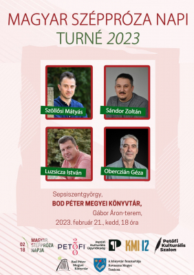 Magyar széppróza napi turné 2023