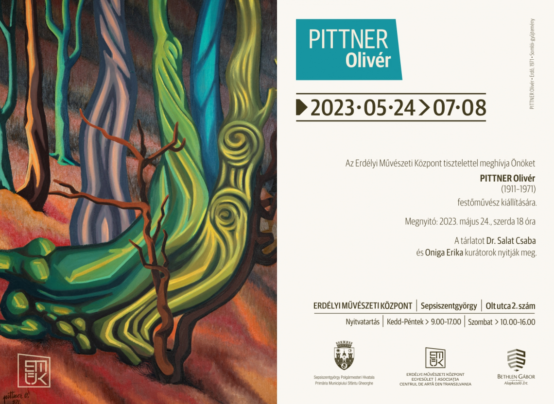 PITTNER Olivér (1911–1971) festészeti kiállítás megnyitója