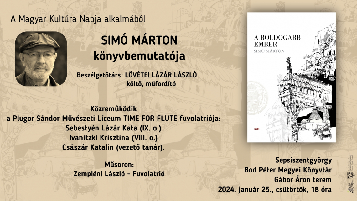 Simó Márton könyvbemutatója