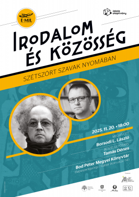 Szétszórt szavak nyomában- Borsodi L. László Sepsiszentgyörgyön